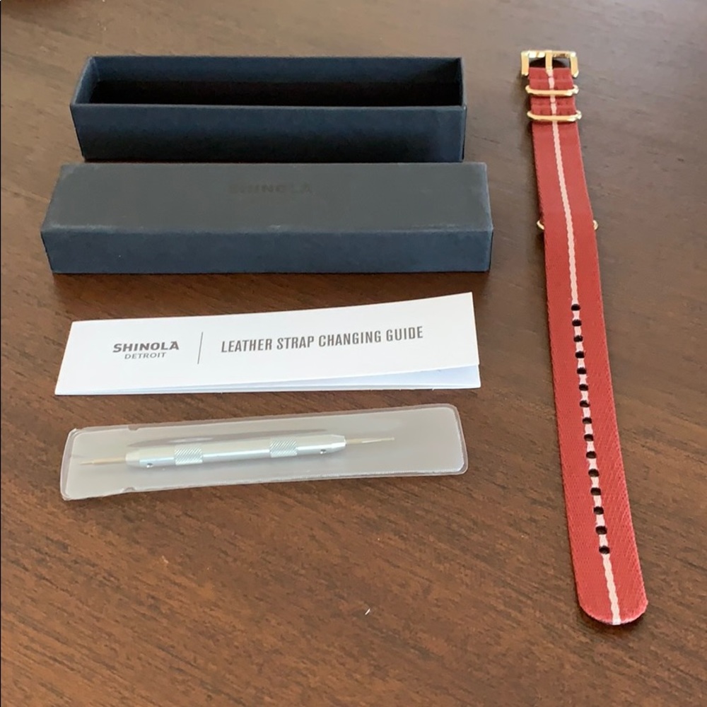 Shinola nylon strap